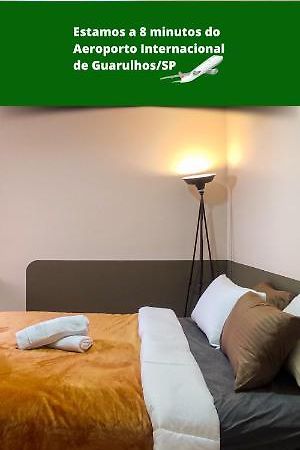 Quarto Em Apartamento Proximo Ao Aeroporto De Guarulhos Gru Esterno foto