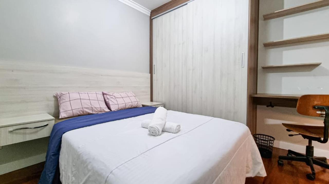 Quarto Em Apartamento Proximo Ao Aeroporto De Guarulhos Gru Camera foto