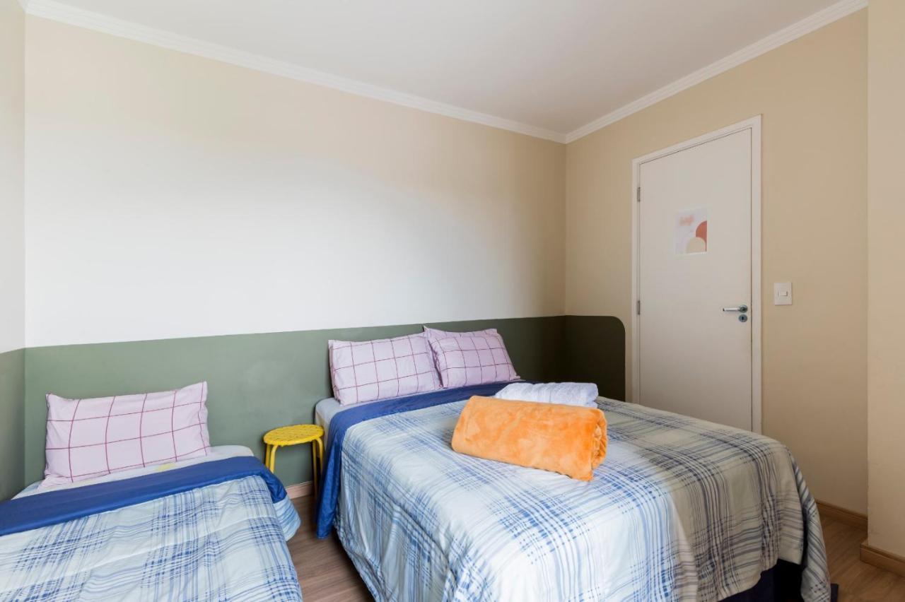 Quarto Em Apartamento Proximo Ao Aeroporto De Guarulhos Gru Esterno foto